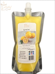 Selected Scent lemon wax refill pouch with long lasting lemon fragrance for home use