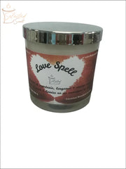 Selected Scent Love Spell fragrance for home coconut blend candle with mandarin and bergamot