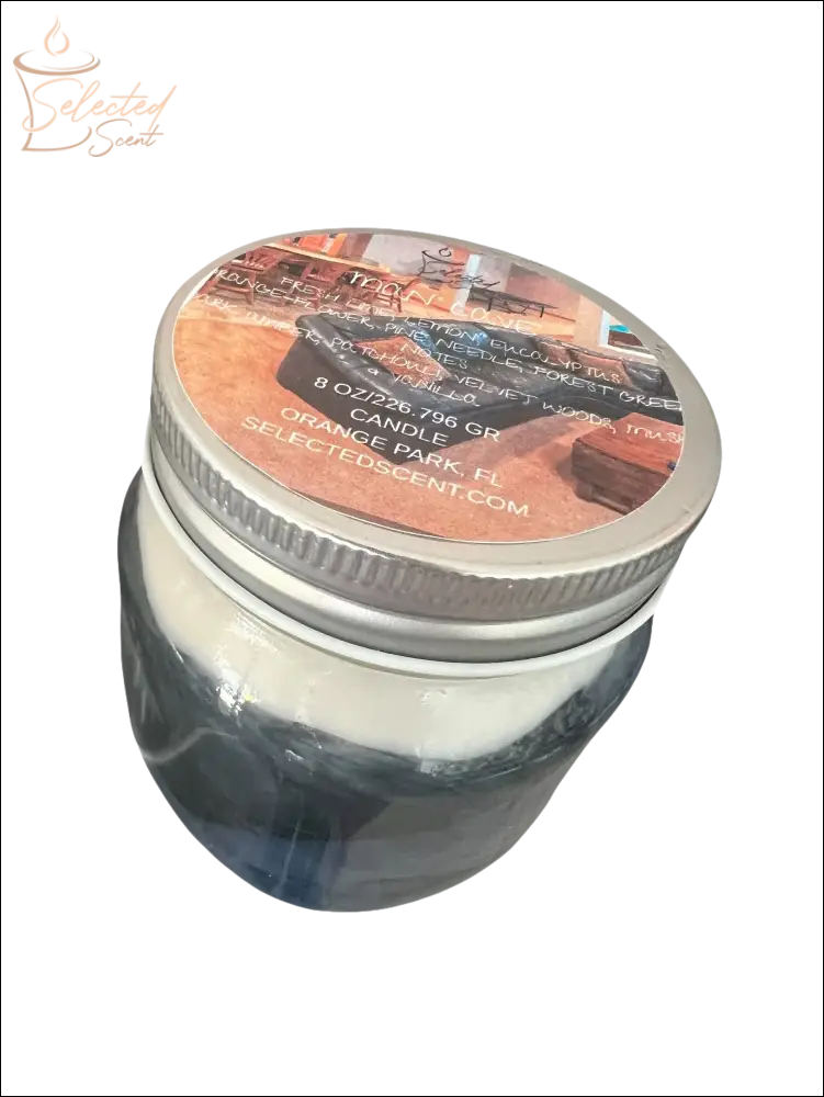 Man Cave 8 Oz Candle All Around Great Musky Scent