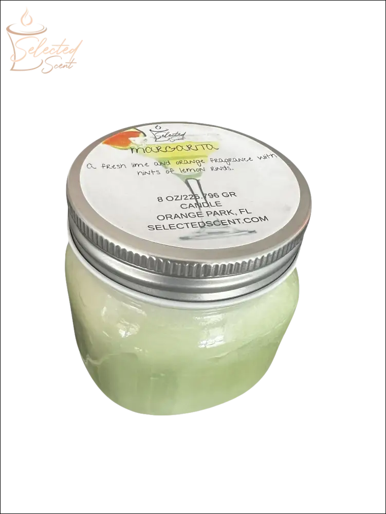Margarita 8 Oz Candle Zero Calories And Guitless
