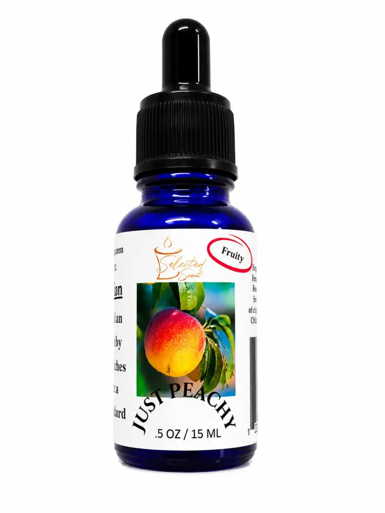 Just peachy 100% fragrance oil – sweet juicy peach home by selected scent