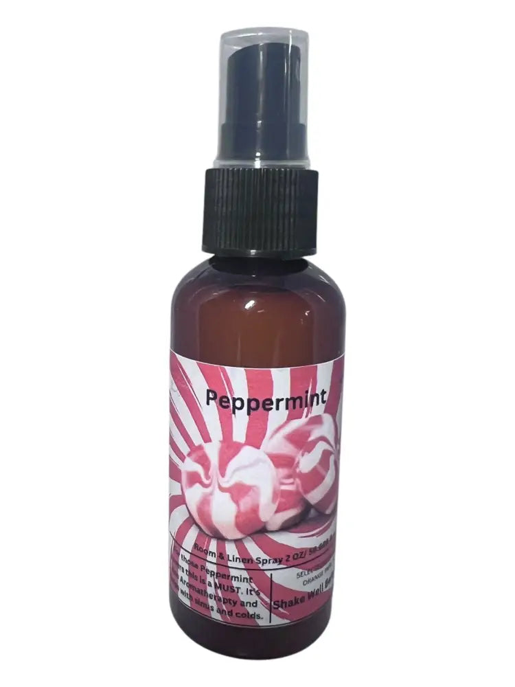 Peppermint room & linen spray long lasting - 2 ounces