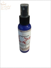 Selected Scent peppermint spray bottle for long lasting room fragrance in blue packaging