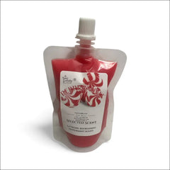 Peppermint squeezable wax melt all natural melts - 4 ounces