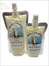 Selected Scent Pina Colada squeezable wax melts with tropical pineapple and coconut blend in resealable pouches