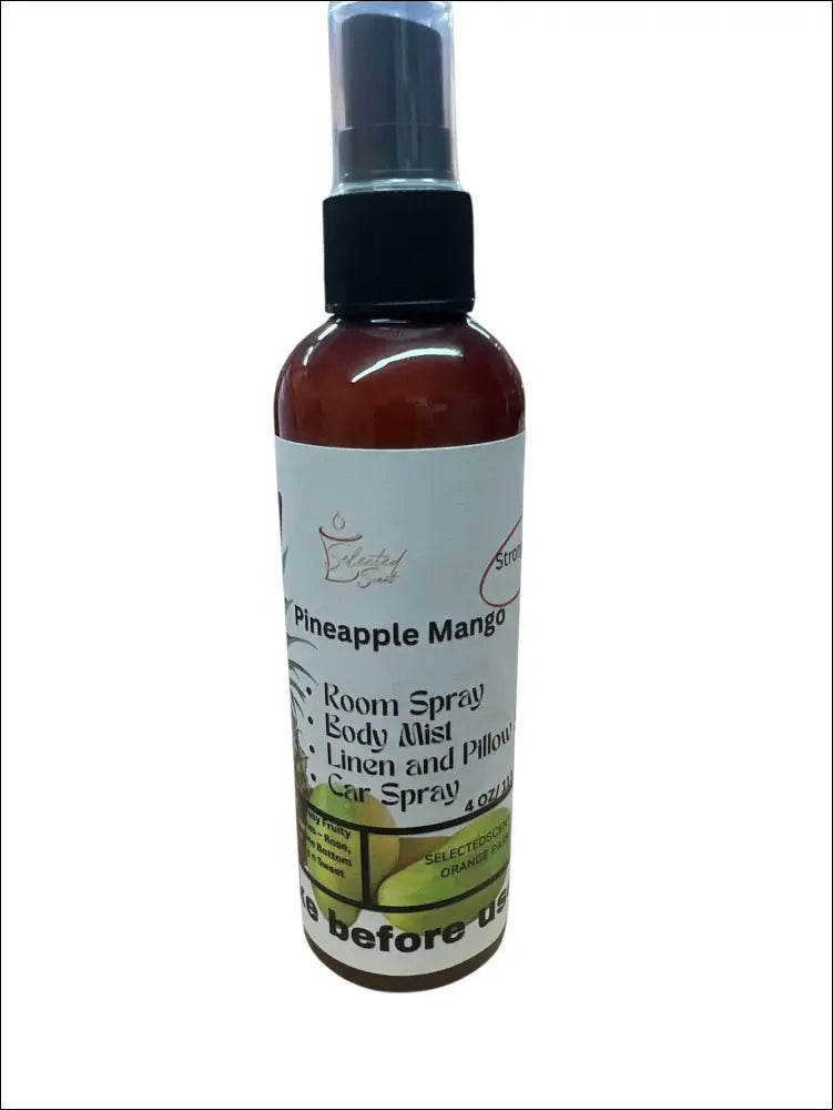 Pineapple mango room & linen spray – natural long-lasting scent - 4oz