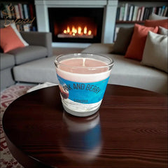 Pink and Berry Sangria 8 Oz Candle Duo Fruity Sensation