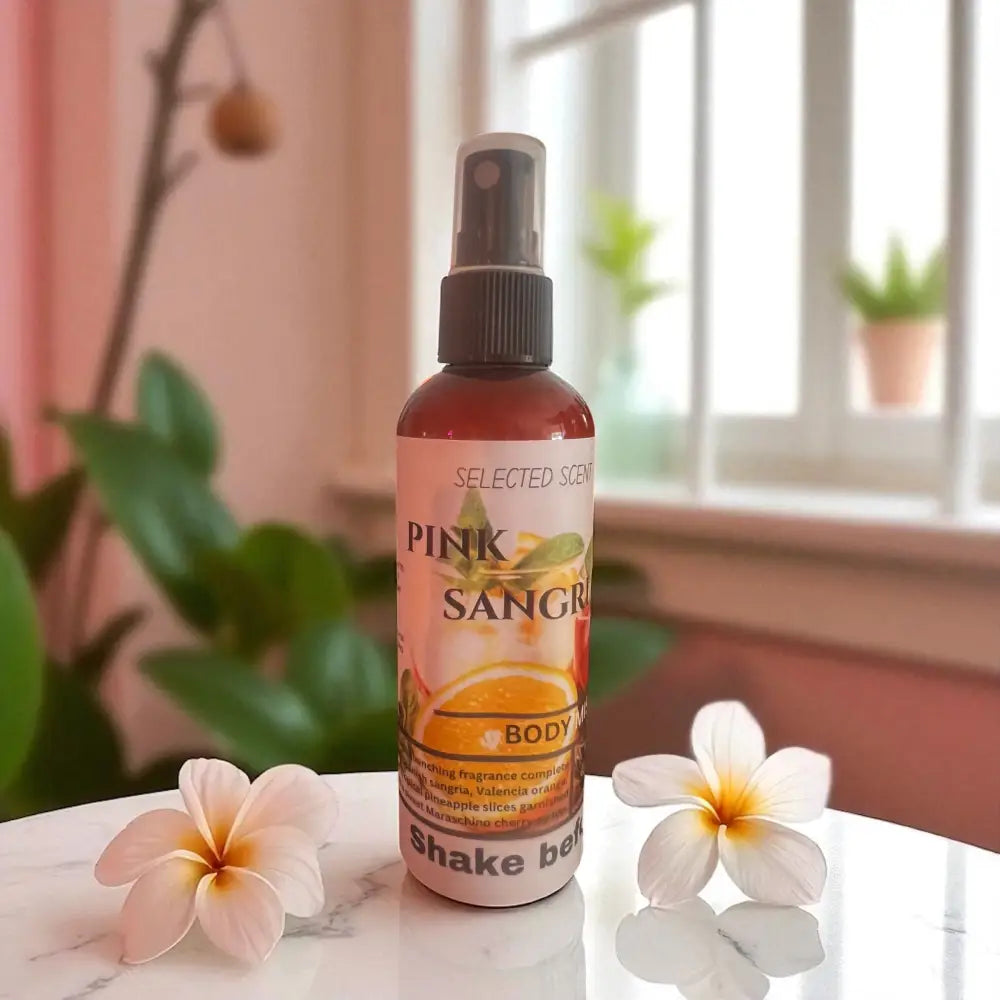 Pink sangria body mist 4 oz alcohol free