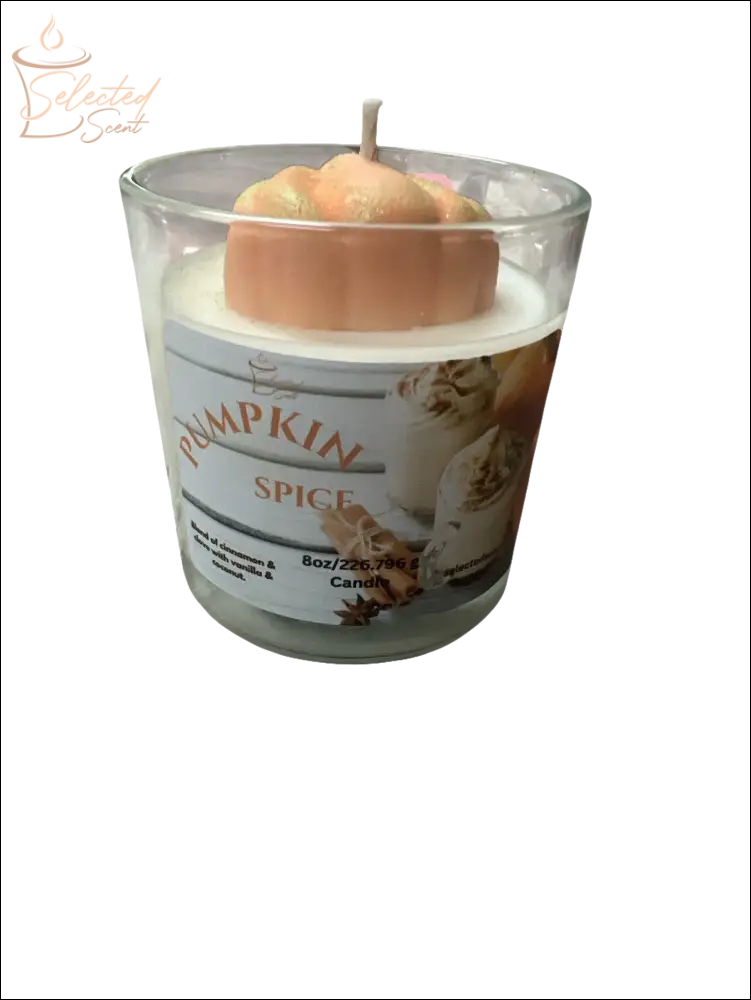 Pumpkin Spice 8oz Specialty Candle Long Lasting