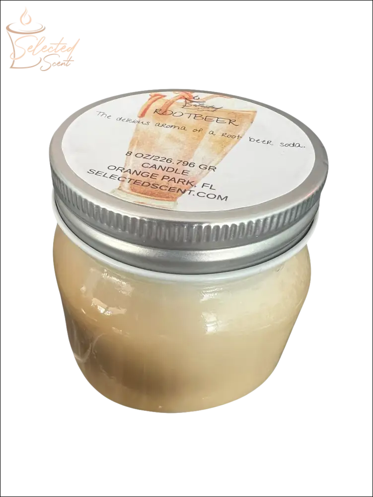 Root Beer 8 Oz Candle Extremely Strong Scent