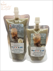 Selected Scent root beer wax melt pouches with the delicious aroma of root beer soda