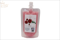 Selected Scent rose long-lasting natural wax melts in a refill pouch with floral fragrance