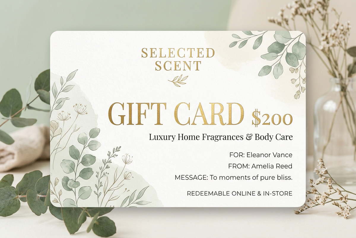 Selected Scent Gift Card