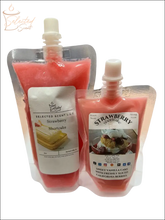 Selected Scent strawberry shortcake dessert scented wax melt for home in resealable pouches