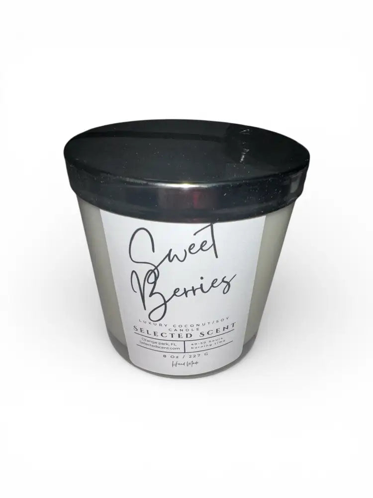 Sweet berries 8 oz candle