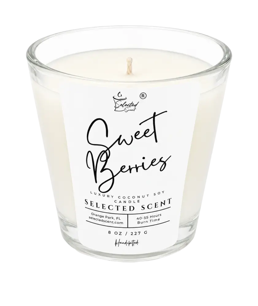 Sweet berries 8 oz candle