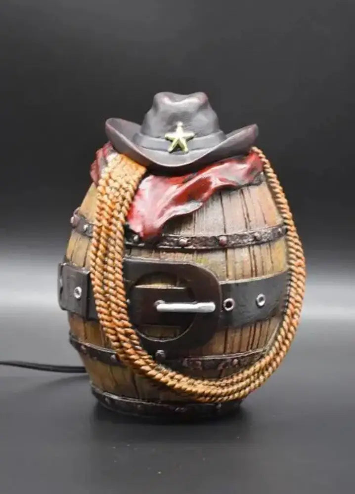 Texas barrel wax and oil warmer electric with dimmer wheel