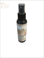 Selected Scent Tide natural fresh room spray for home in a black spray bottle
