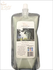 Selected Scent Walk in the Woods squeezable wax melt refill pouch with forest fragrance