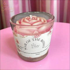 War Of The Roses 8 Oz Specialty Candle Sculpted And Designer