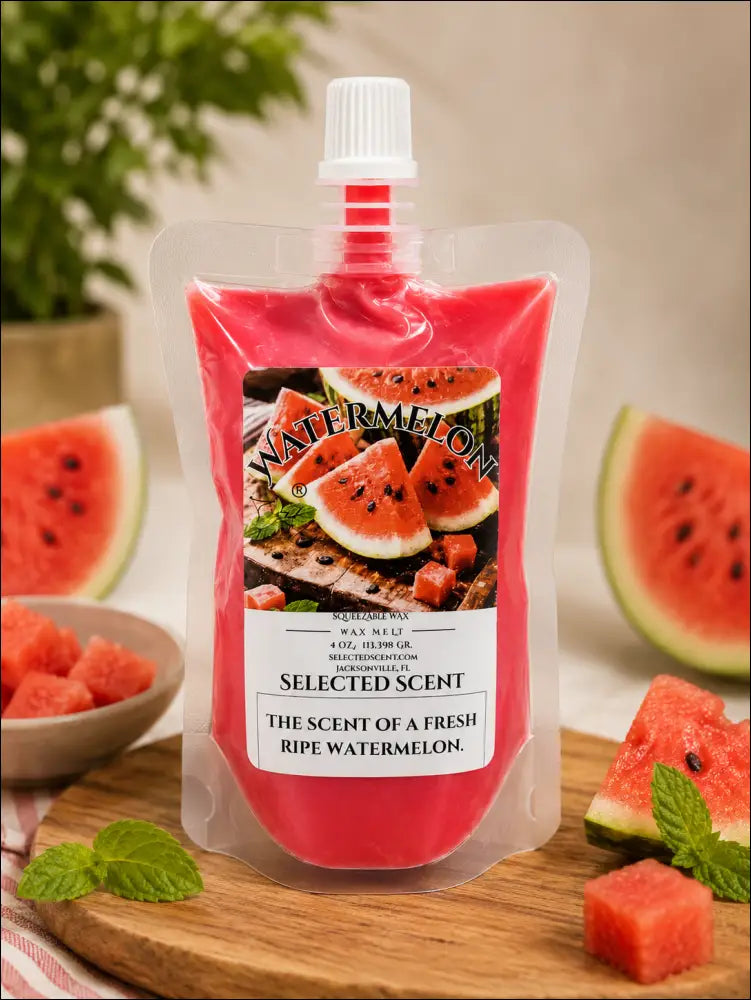Watermelon squeezable wax melt