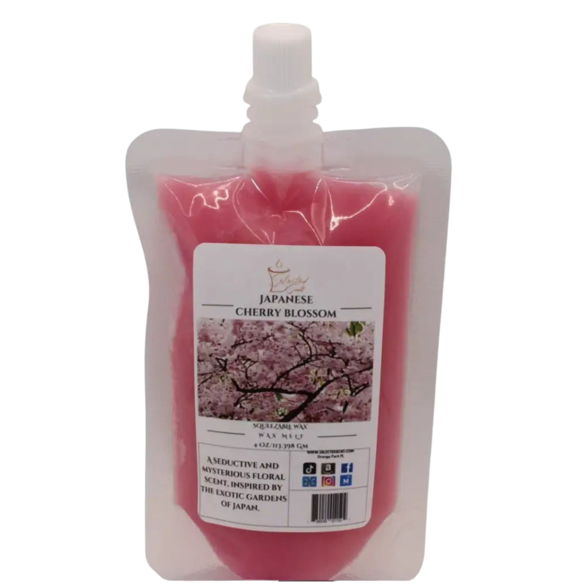 Japanese Cherry Blossom Squeezable Wax Melt Pack