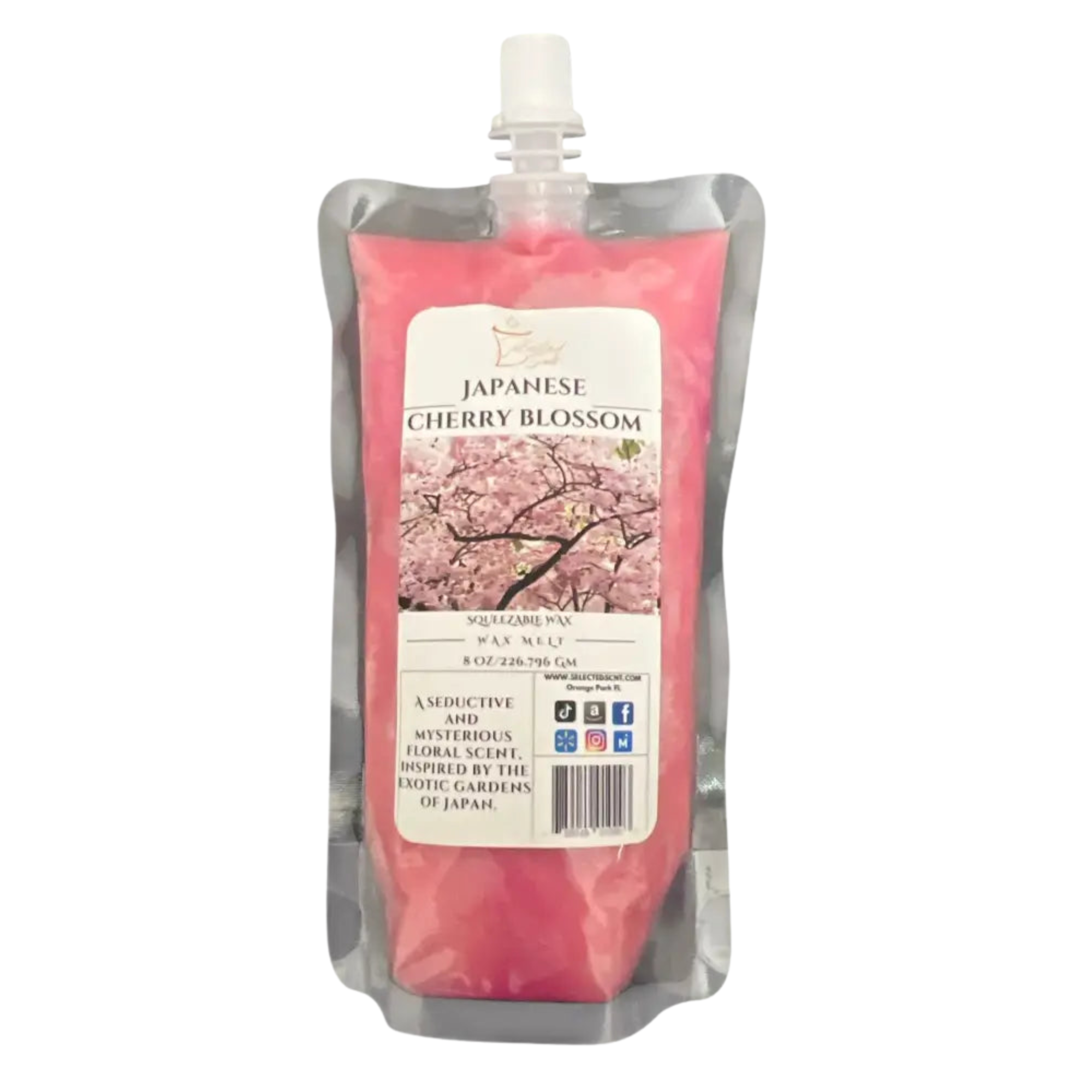 Japanese Cherry Blossom Squeezable Wax Melt Pack