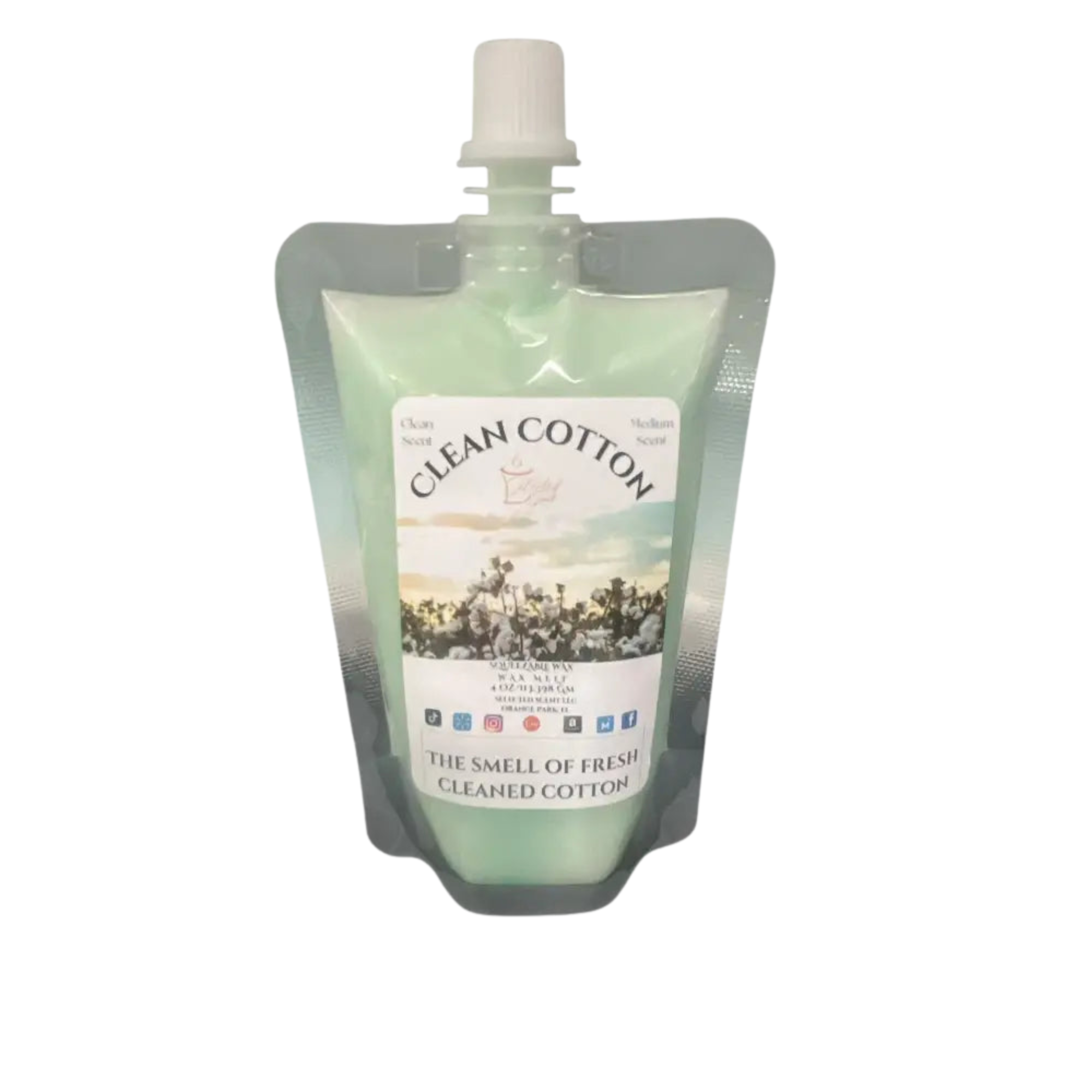 Clean Cotton Squeezable Wax Melt Fresh Laundry Scented Wax Melt