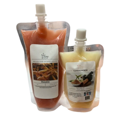 Sandalwood Squeezable Wax Melt All Natural Wax Melts For Home