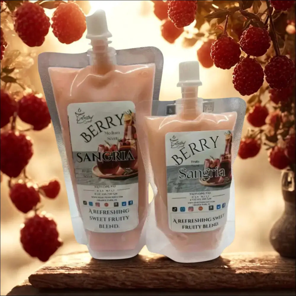 Berry sangria squeezable wax melt sweet home fragrance limited edition