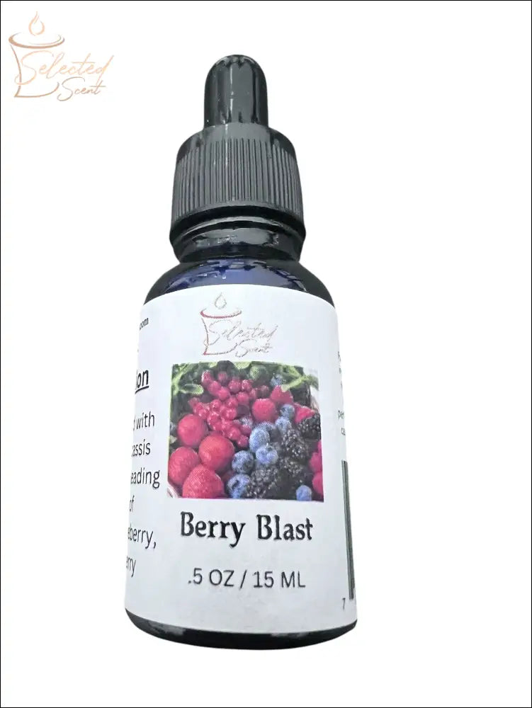 Berry Blast pure fragrance oils for diffusers in a 15ml dropper bottle by Selected Scent