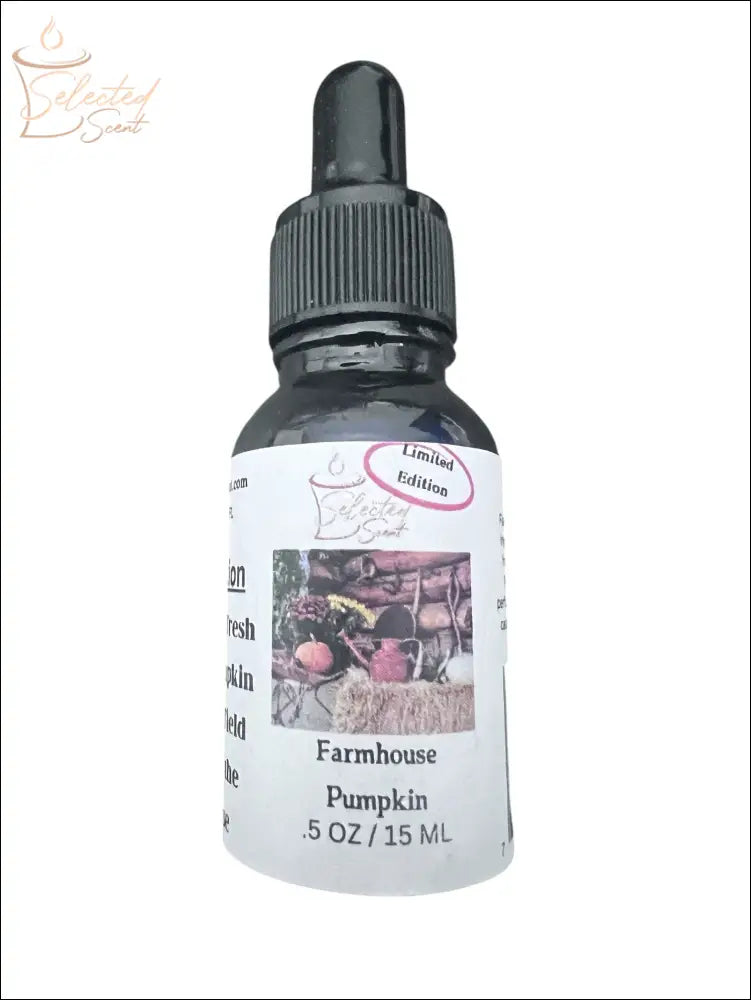 Selected Scent farmhouse pumpkin pure fragrance oils for diffusers 15ml dropper bottle limited edition