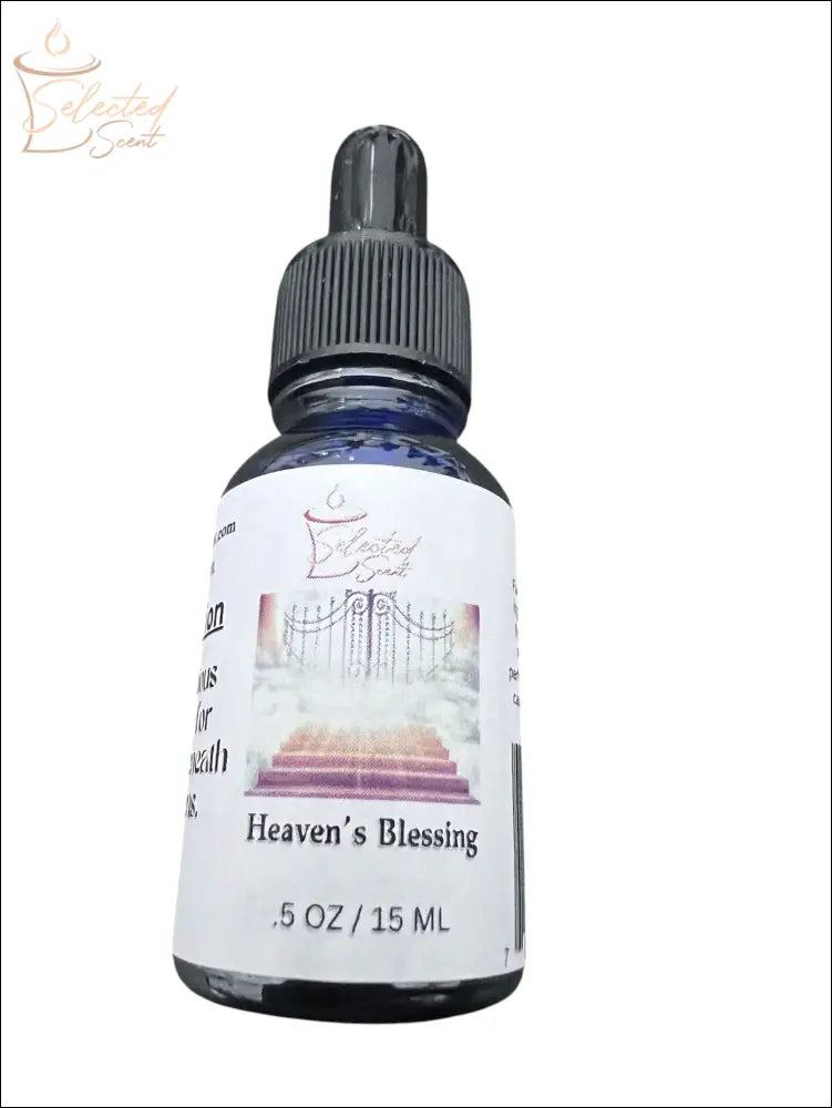 Selected Scent Heaven's Blessing pure fragrance oils for diffusers 15 ml bottle with dropper cap