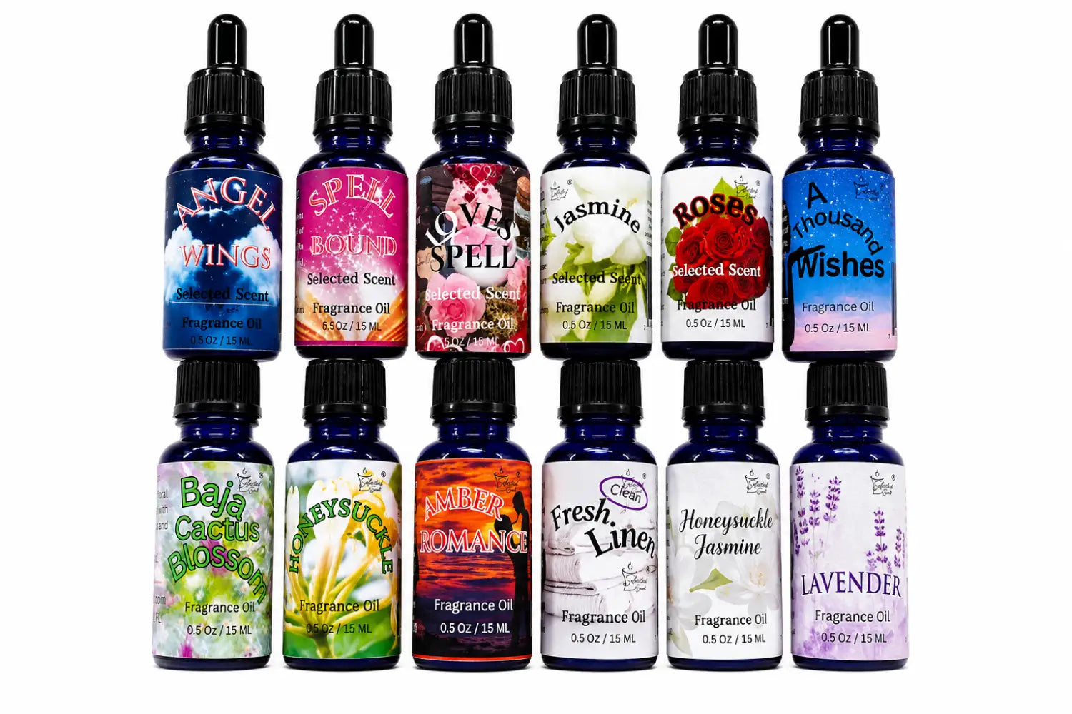 100 percent pure fragrance oils half ounce for diffusers