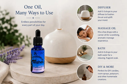 A 1000 wishes 100% fragrance oil – sparkling fruit & floral home by selected scent