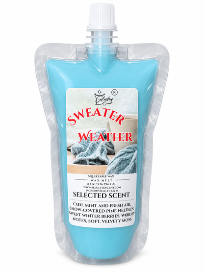 Sweater Weather Squeezable Wax Melt | Holiday Wax Melts