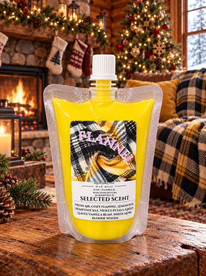 Flannel Squeezable Wax Melt | Holiday Wax Melts