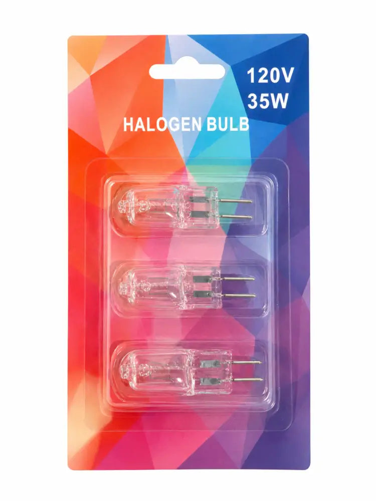 35 watt halogen bulb 3 pack