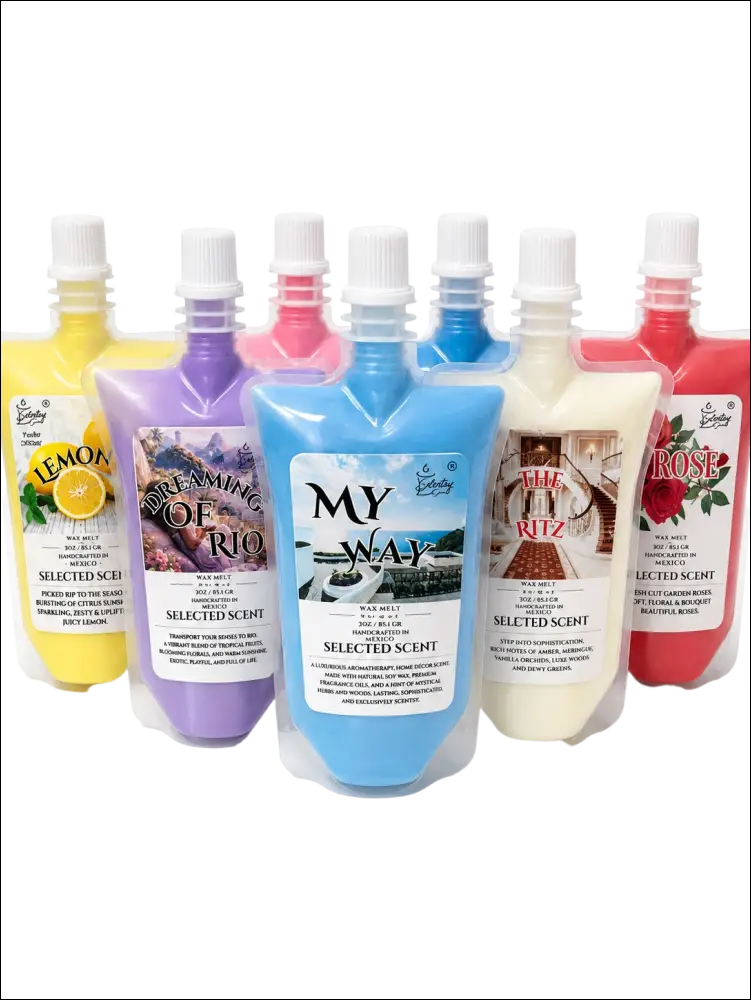 4 ounce squeezable all-natural long-lasting wax melts for home fragrance warmers