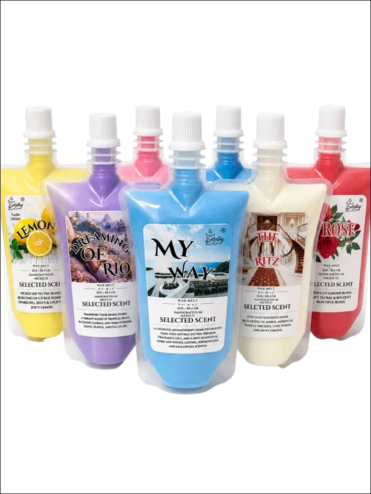 4 ounce squeezable all-natural long-lasting wax melts for home fragrance warmers
