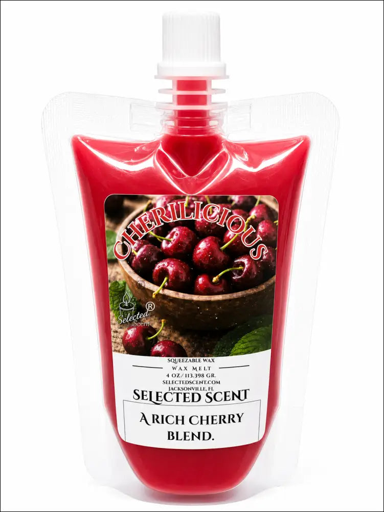 4 ounce squeezable all-natural long-lasting wax melts for home fragrance warmers - cherilicious