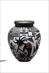 Vase egyptian wax and oil warmer electric decorative