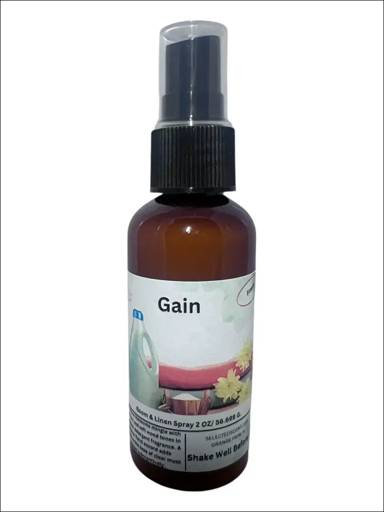Gains fresh room and linen spray – natural long-lasting - 2 ounces