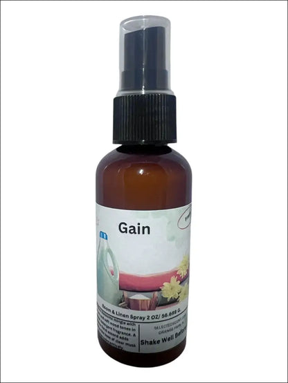 Gains fresh room and linen spray – natural long-lasting - 2 ounces