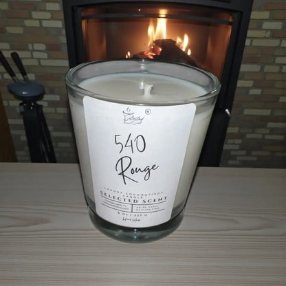 540 rouge 8 ounce luxury candle long lasting scented