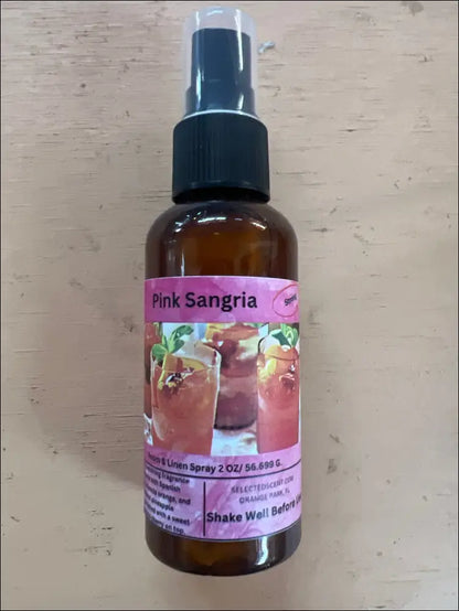 Pink sangria room and linen spray limited edition fragrance for home - 2 ounces