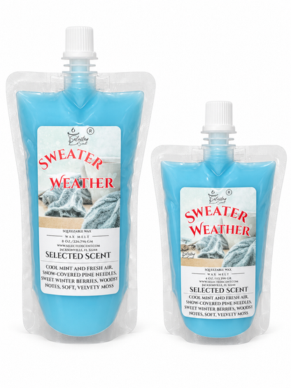 Sweater Weather Squeezable Wax Melt | Holiday Wax Melts