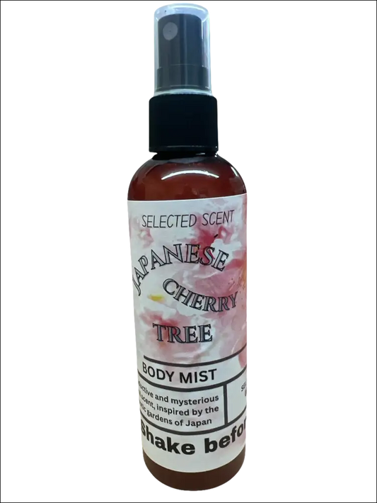 Japanese cherry tree body mist 4 oz alcohol free