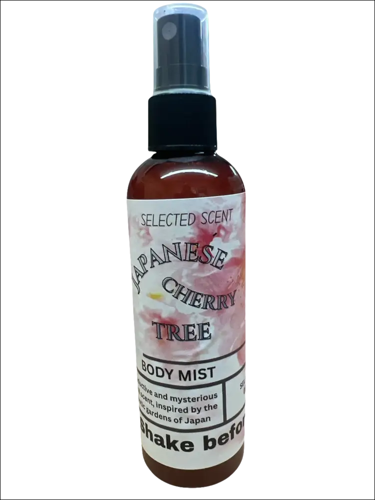 Japanese cherry tree body mist 4 oz alcohol free