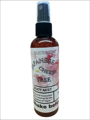 Japanese cherry tree body mist 4 oz alcohol free